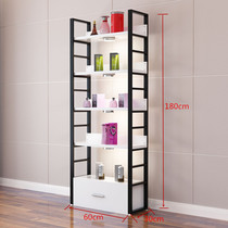 Simple Wood cosmetics display cabinet beauty salon products display cabinet makeup cabinet hairdresser shop nail shop shelf cabinet