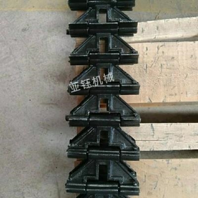 New products Rotary mini-tiller single section caterpillar 15 w17 cm chain track Sannon-chain rail micro-tiller accessories custom-made