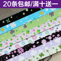 Clover origami star paper wishing paper diy boys and girls star bottle Glass bottle Lucky star