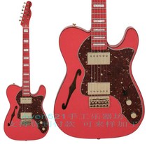 Customer Custom Fenders 72 Telecaster Thinline Fiesta Red electric guitar