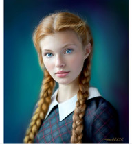 M414 (Turkey) Moussa Selic hand-painted combined with computer-made ultra-realistic portrait gallery