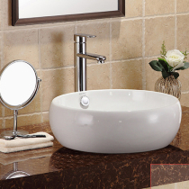 Kaiping EOKOK factory direct sales all copper lead-free hot water and high platform washbasin basin faucet