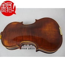 Handmade Northeast Fish scale pine violin solid wood tiger pattern Test adult playing beginner childrens introductory violin