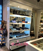 Guangdong European display cabinet Guangzhou display rack Shenzhen jewelry rack storage shelf Dongguan boutique cabinet Cosmetics shelf