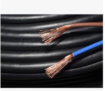 Waterproof Acoustic Wire Sheath Wire Pure Copper Wire Speaker Wire Public Broadcast Engineering Wire Engineering Wiring PVV2 * 1