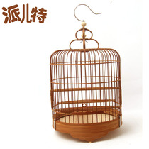 Popular Pai special hot sale Guangdong bamboo cage handmade small embroidered eye cage golden green cage ordinary