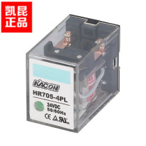 Korea Kaikun KACON intermediate relay with LED light HR705-4PL DC24V 14 feet 3A