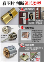 According to the tutorial of removing the lock core install the lock core remove the lock core and measure the size