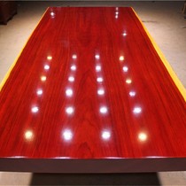 Size: 266-166-10 African red flower pear large plate solid wood log tea table tea table tea plate spot desk