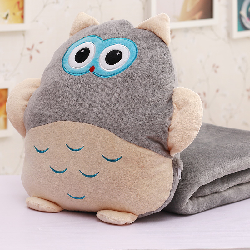 Купить Мягкую Игрушку Сову С Пледом