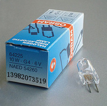 Original imported OSRAM 64225 6V10W ESA ophthalmic equipment Microscope Biochemical instrument bulb