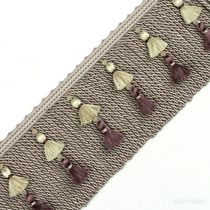 English Midsummer Night's Dream Series Elegant Light Purple Shows British Style European Villa Mansion Curtain Lace