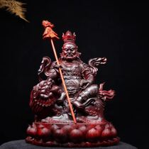 Small Leaf Purple Sandalwood Clear Knife Handmade Engraving Chaebao Chaeen God Root Carving Pendulum Pieces Wood Carving Handicraft Living Room Large Adornment