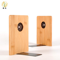 Creative bookend books rely on wooden books across the simple retro table desktop ornaments simple book clips bookshelves