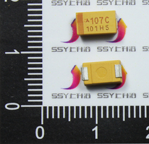 7343 SMD Tantalum Capacitor 16v 100UF D type accuracy ± 20%