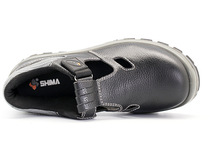 Hima 66133 anti-smash anti-stab wear anti-static safety shoes oil resistant acid and alkali resistant sandals insulated Labor shoes