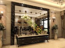 Art glass film and television Wall restaurant background wall mirror silver mirror tea mirror gray mirror gold mirror