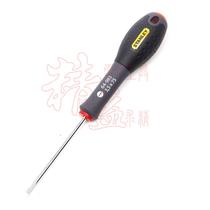 Stanley three-color handle parallel one-word screw Batch 3 5x75mm flat-blade screwdriver 64-983-14