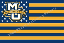 Marquette Golden Eagles Marquette University Golden Eagle Team NCAA Flag Custom