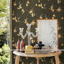 Damascus Small Flower Abc Edition Seabrook American Import Pure Paper Wallpaper American Full Bunk Bedroom Living Room