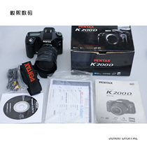 Second-hand Pentax K200D kit classic CCD SLR camera unique color support exchange rental
