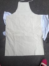 White canvas apron canvas cotton apron electric welding factory mechanic electric welder wear-resistant apron wholesale