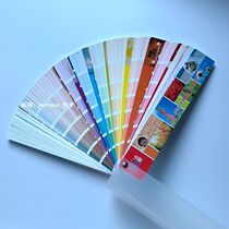  Nippon 1881 color card bookboard paint Paint Wood furniture Latex paint Dream thousand color card