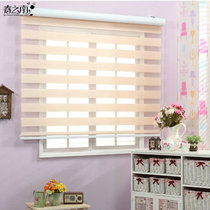 Spring South rolling curtain curtain finished soft curtain curtain Louver Curtain blind double shading living room office lifting partition