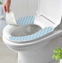 Korean-style toilet seat set seat sticker four seasons universal paste toilet sticker ring can be repeatedly sticky and washed