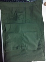 Old retired military green rixia pants 78 yellow good pants