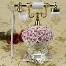 European pastoral fashion resin retro craft gifts office home antique phone fixed business landline