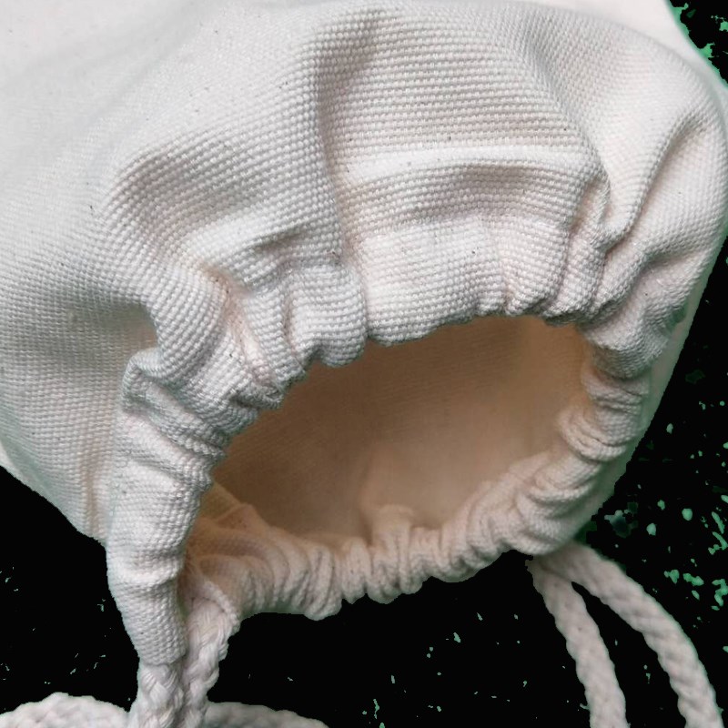Discharge dust removal material mill slapped powder feed pocket dust-proof canvas milled rice machine thickened cloth bag flour pick up S crushing i