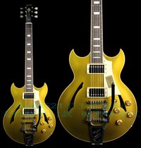Customized Gibsons Johnny A Goldtop electric guitar