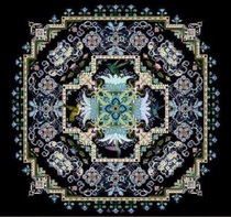 Original imported cross stitch Chatelaine Designs CD hummingbird original drawing A3 color