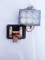  Long-life LED 3-inch square 4-inch square 6-bead modified light 12V-80V universal super bright anti-vibration quick start single pack