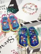 Baby Sandals Summer Children Waterproof Cartoon Plastic Sandals Kids Softbottom Baby Beach Shoes 0-1-2-3 years old