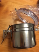 Small tobacco shredded tobacco moisturizing tank sealed tank 304 medical steel thickened type