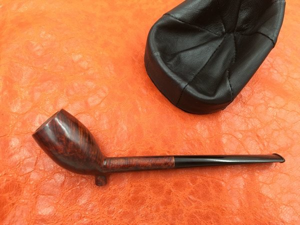 Sasieni Sassini stone Nangmu Smoke Fighting Fish Tail A Bit with registration code Classic bucket Type 90 New 15 gr 