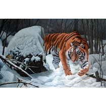 Chen Jun XiongshiRealistic oil painting on canvas Living room decorative painting collection pure hand-painted