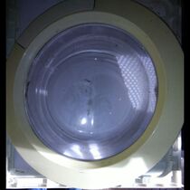 Disassembly Sanyo washing machine XQG60-F1028BW Door edge inner and outer frame Door hinge Door hook Door handle