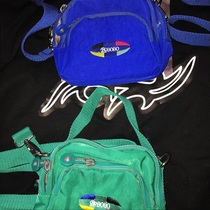 funckfasss-sapphire blue-tender green-magic purple shoulder bag-do not rotten Street bags
