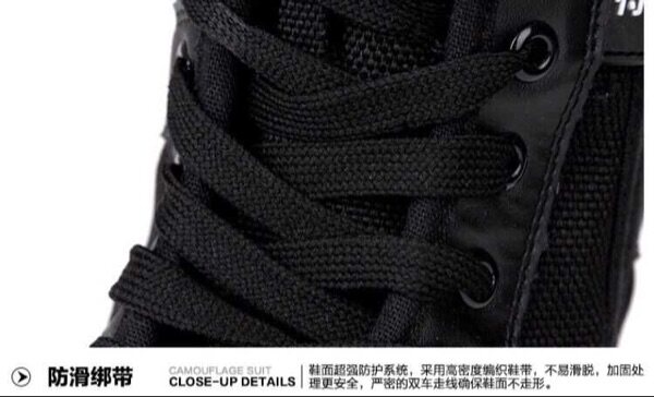 Boots militaires en cuir - porter - Ref 1397614 Image 18