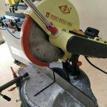 Xingrui Machinery Golden King Star 45 degree turntable saw 12 inch cutting machine with shelf