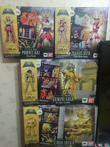 New Bandai Saint Cloth Myth DDP scene model four sets with Athena statue special