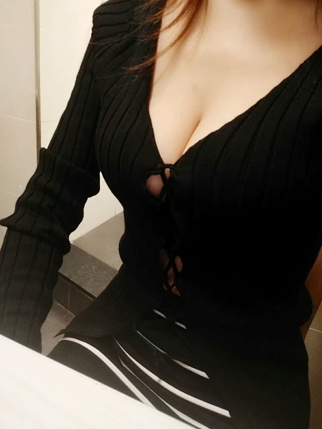 超性感的买家秀 乳沟福利晒图!