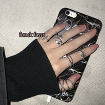 ins same joint ring 8-piece set-waiting for you without waiting for the wind-