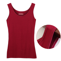 Fat up to 200 Jin fat mm Modal size womens camisole vest loose solid color interior base shirt