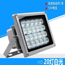 LED Bright 12V monitor Tonic Light Lamp Camera Tonic Light lamp auxiliary light License Plate white light lamp Spotlight