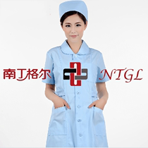 Nightingale nurses clothing summer short sleeve white beauty clothing oral dental Clothing Doctors clothing split