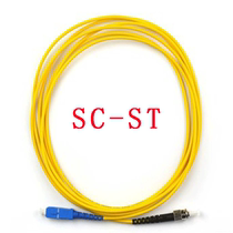 ST-SC single-mode single-core fiber optic jumper 3 meters ST to SC fiber optic cable pigtail with transceiver pair 8 2